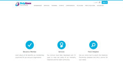 Desktop Screenshot of helplines.org